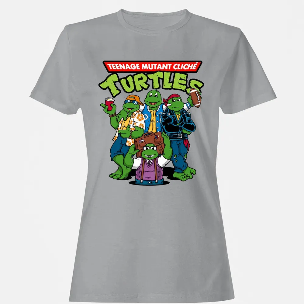 ClicheÌ Turtles Women's T-shirt - 15