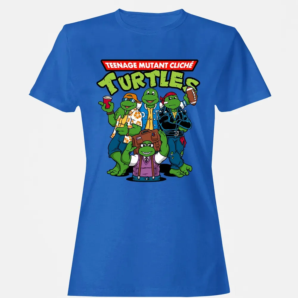 ClicheÌ Turtles Women's T-shirt - 14