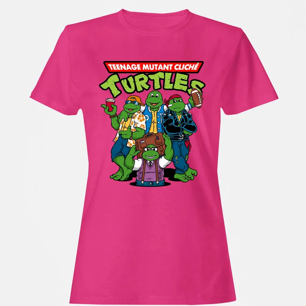 ClicheÌ Turtles Women's T-shirt - 6