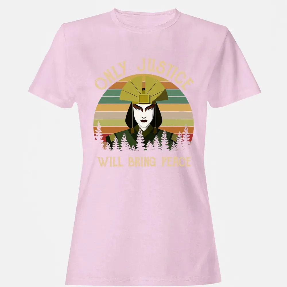 Only Justice Will Bring Peace Women's T-shirt - 9