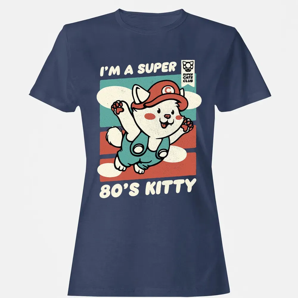 Super 80's Kitty Women's T-shirt - 10