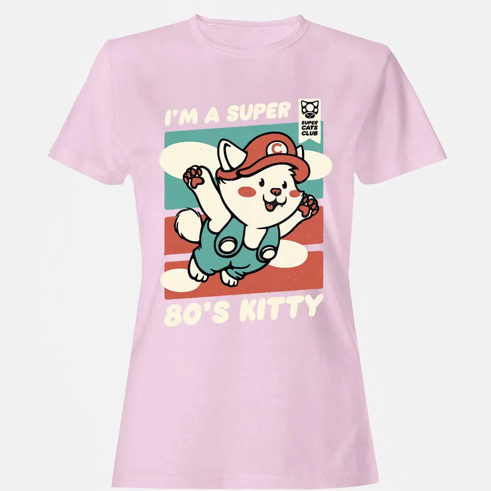 Super 80's Kitty Women's T-shirt - 9