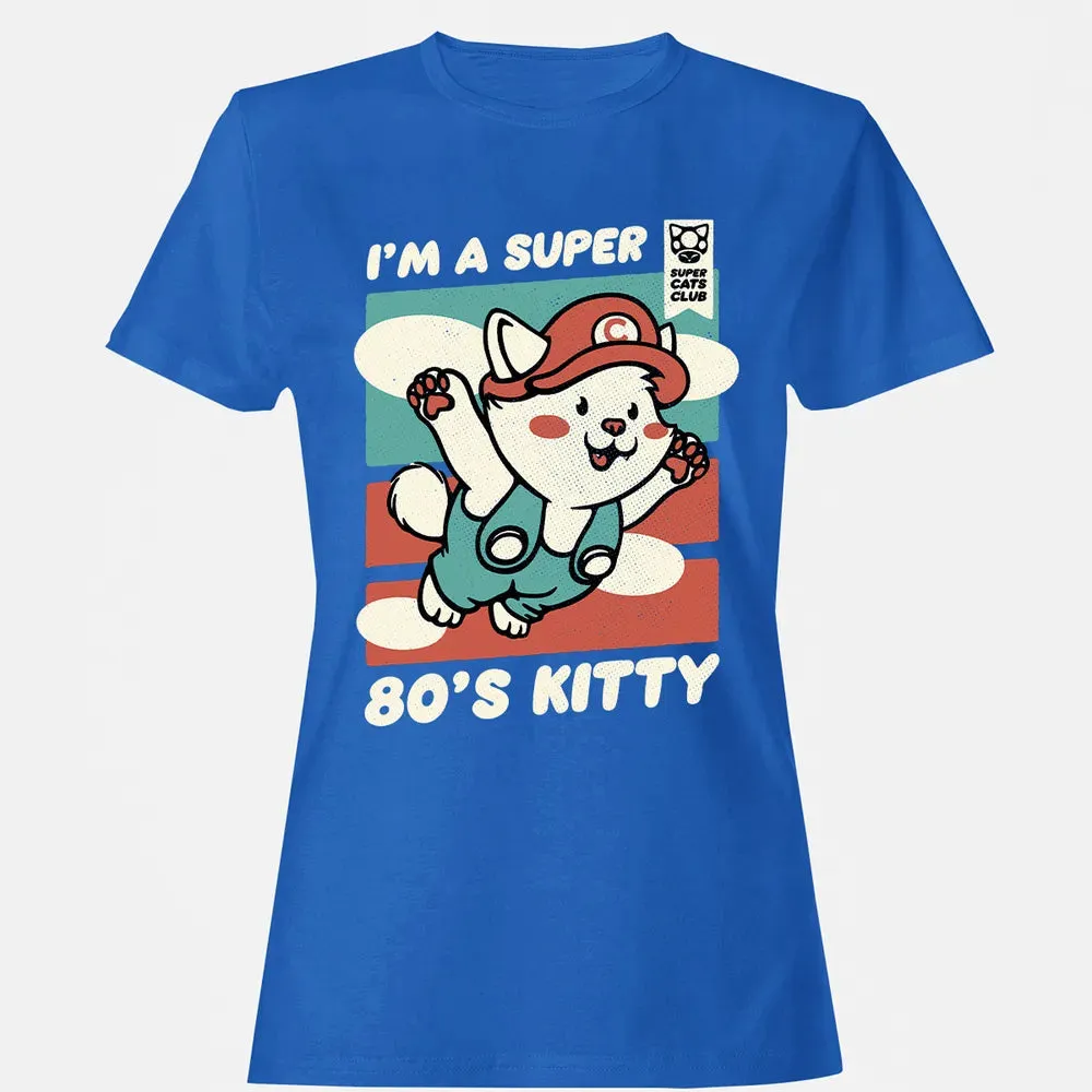 Super 80's Kitty Women's T-shirt - 14