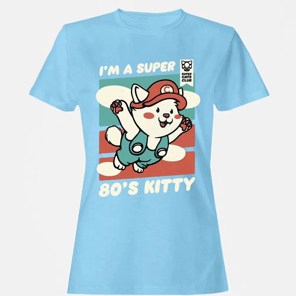 Super 80's Kitty Women's T-shirt - 8