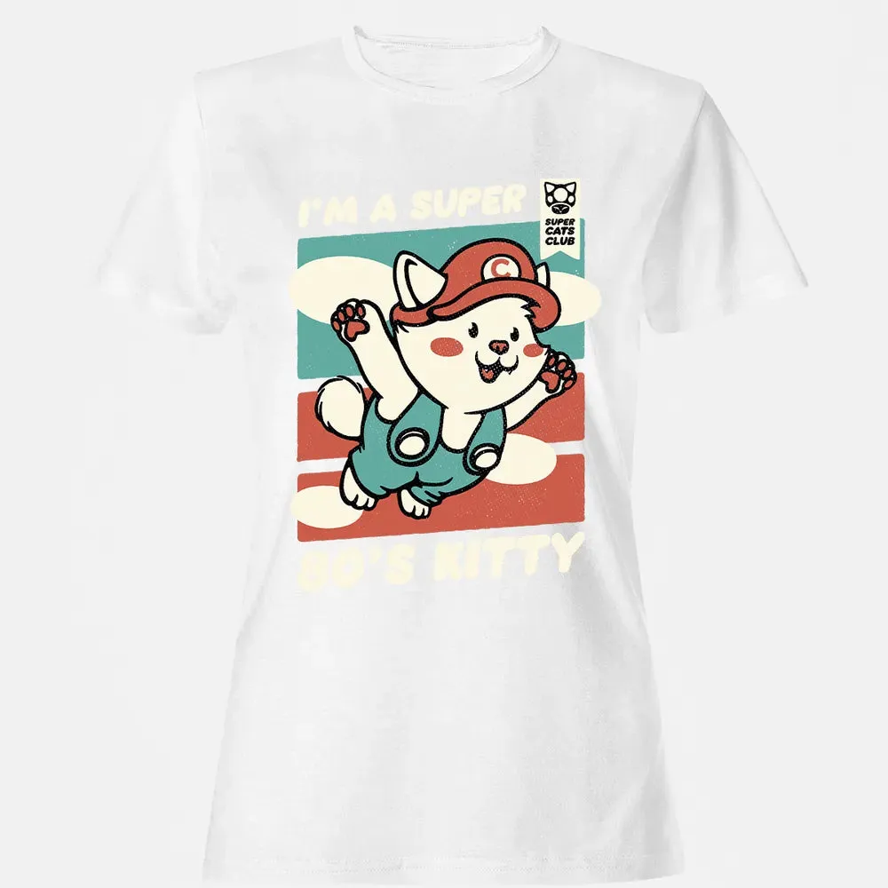 Super 80's Kitty Women's T-shirt - 16