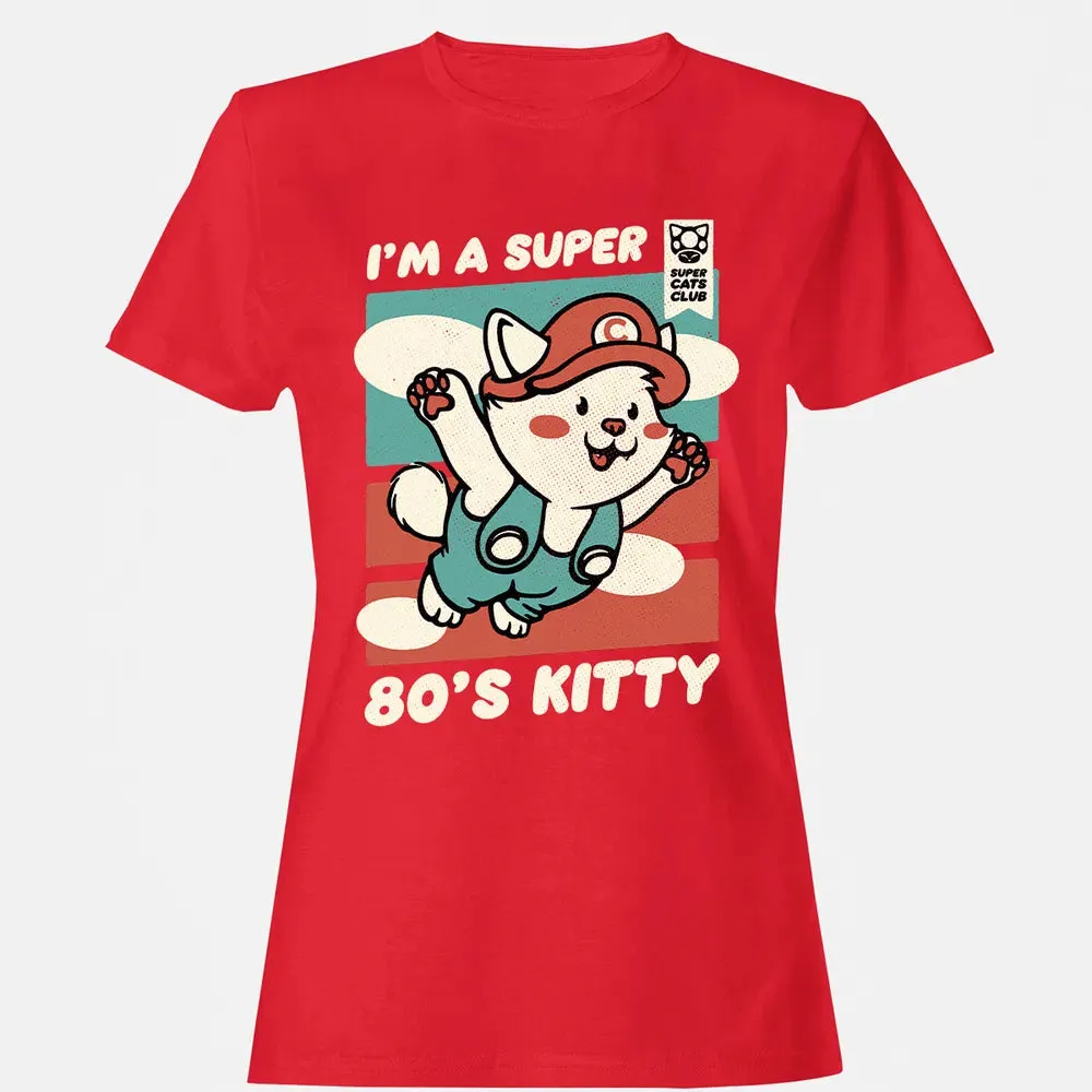 Super 80's Kitty Women's T-shirt - 13