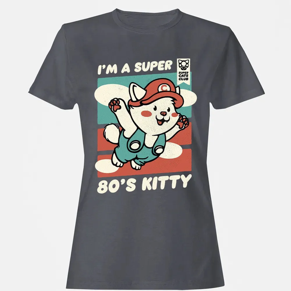 Super 80's Kitty Women's T-shirt - 5