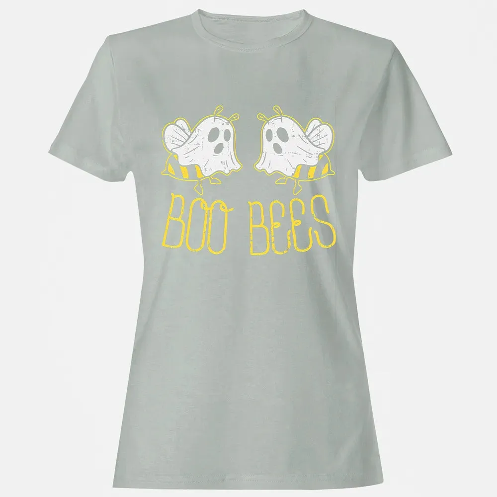 Boo Bees Funny Halloween  Matching Couple Costume For Her Women's T-shirt - 2