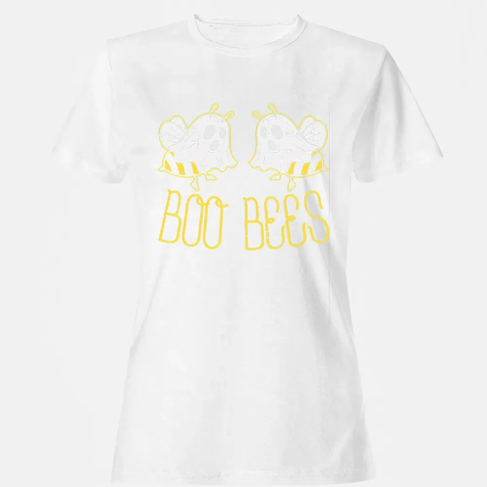 Boo Bees Funny Halloween  Matching Couple Costume For Her Women's T-shirt - 16