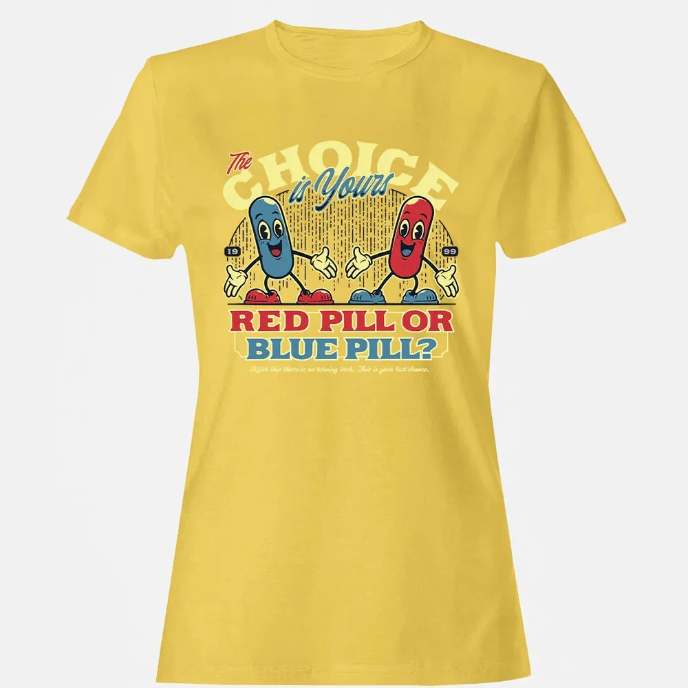 Red Pill Blue Pill Women's T-shirt - 4