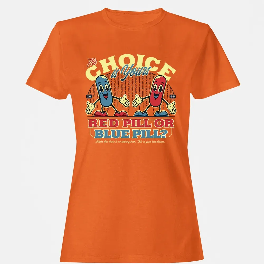 Red Pill Blue Pill Women's T-shirt - 11