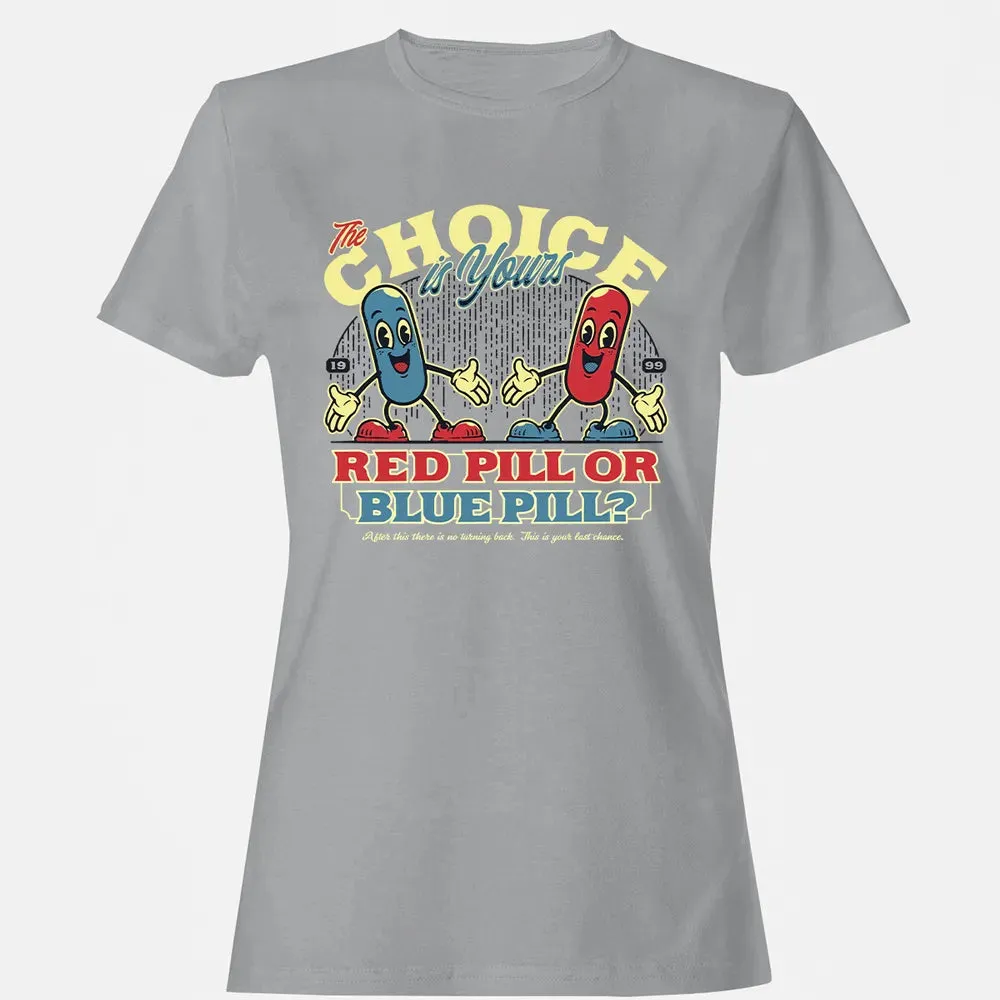 Red Pill Blue Pill Women's T-shirt - 15