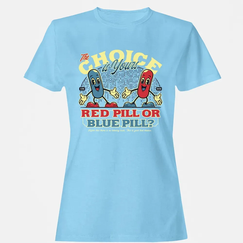 Red Pill Blue Pill Women's T-shirt - 8