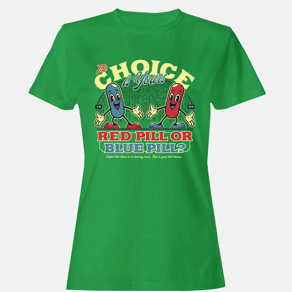 Red Pill Blue Pill Women's T-shirt - 7
