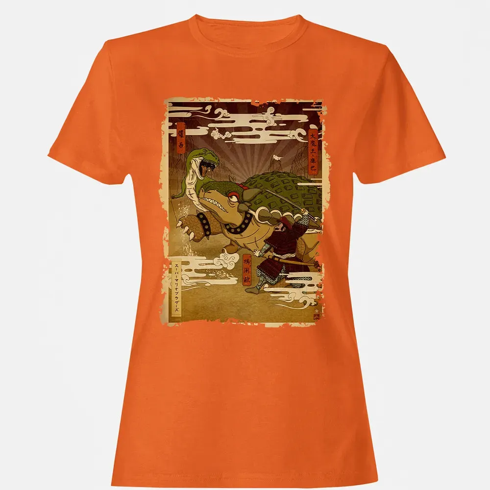 Ukiyo-e Mario Women's T-shirt - 11