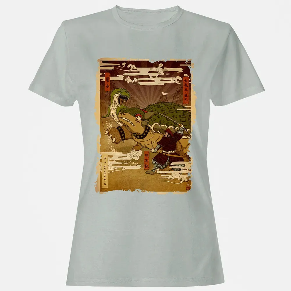Ukiyo-e Mario Women's T-shirt - 2