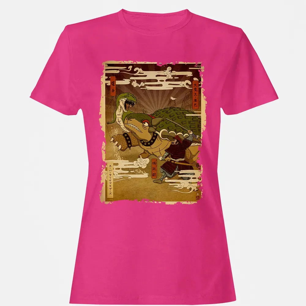 Ukiyo-e Mario Women's T-shirt - 6