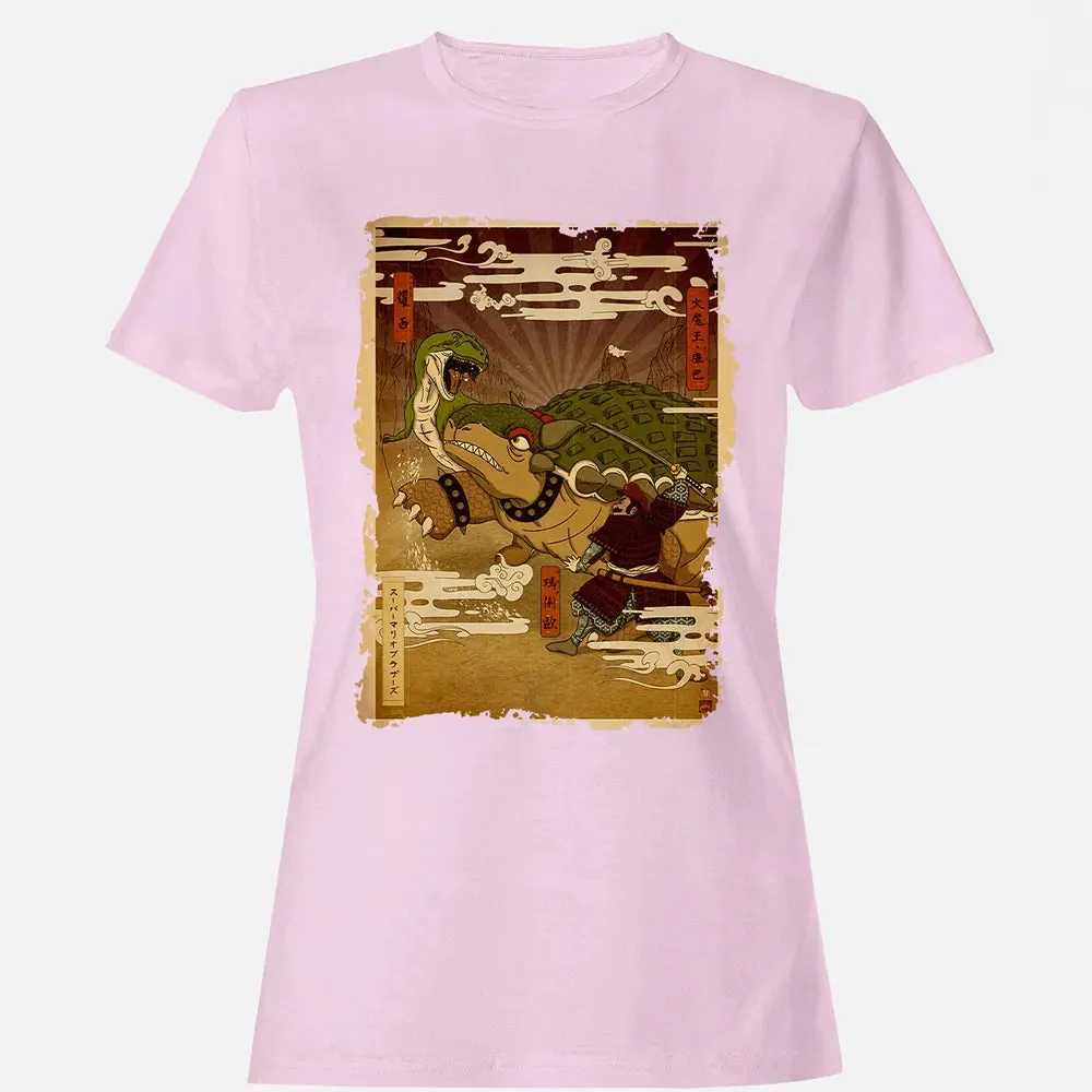 Ukiyo-e Mario Women's T-shirt - 9