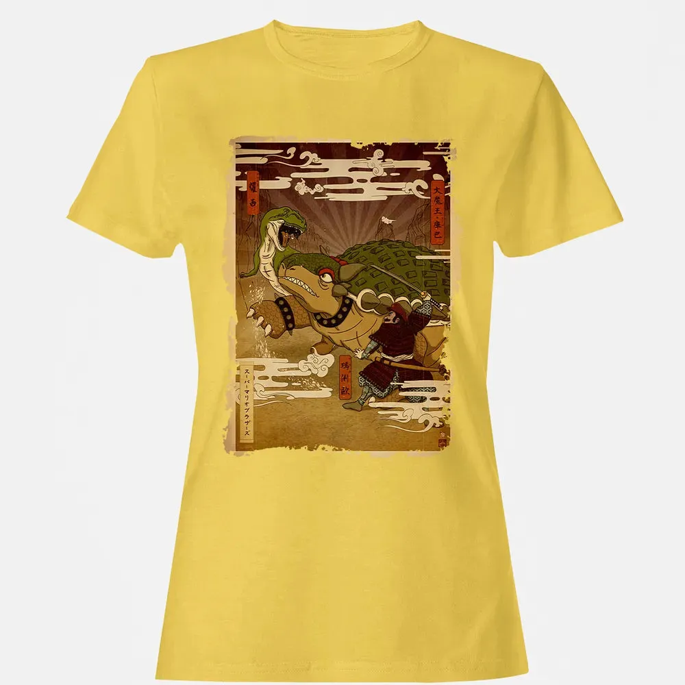 Ukiyo-e Mario Women's T-shirt - 4