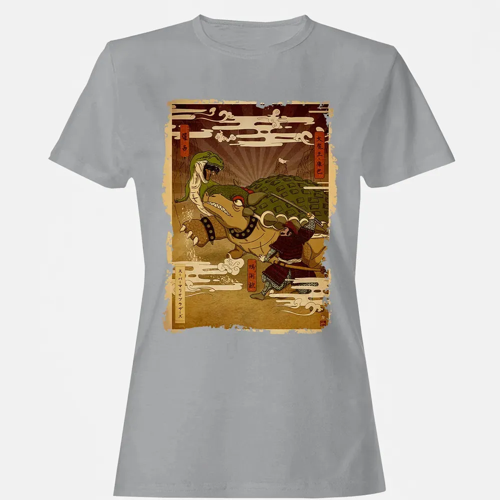 Ukiyo-e Mario Women's T-shirt - 15
