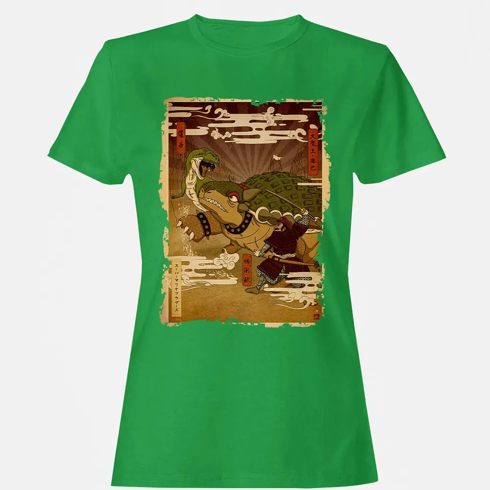 Ukiyo-e Mario Women's T-shirt - 7