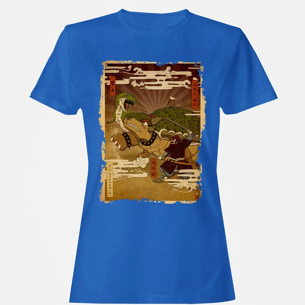 Ukiyo-e Mario Women's T-shirt - 14