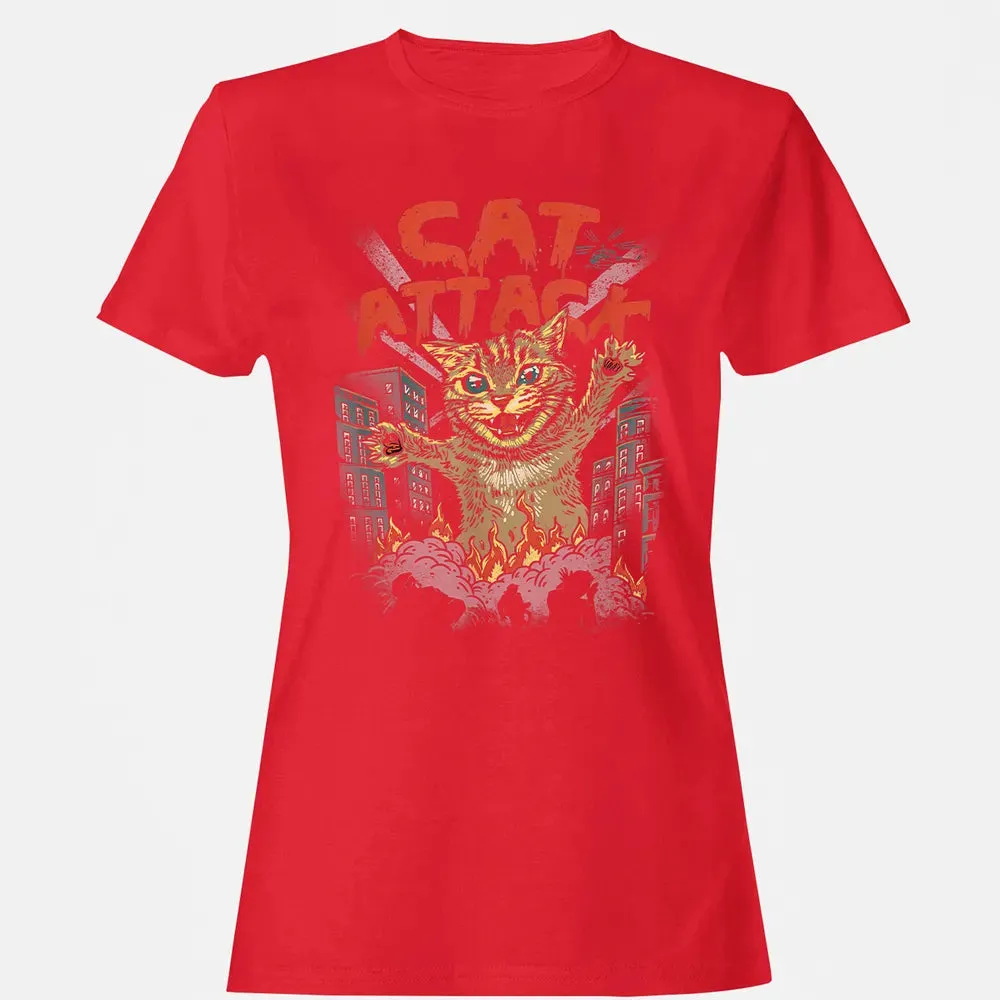 Cat Attack Women's T-shirt - 13