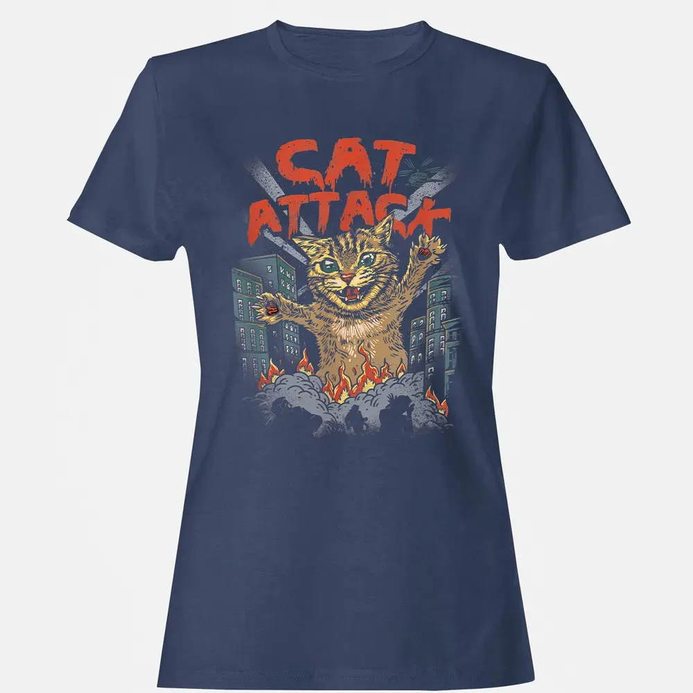 Cat Attack Women's T-shirt - 10