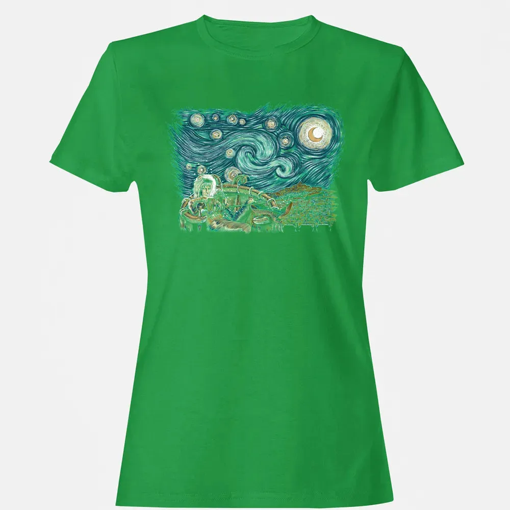 Labyrinth Starry Night Women's T-shirt - 7