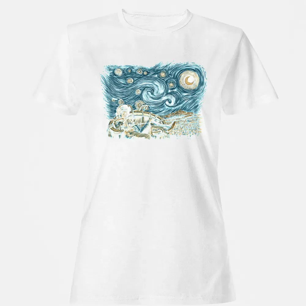 Labyrinth Starry Night Women's T-shirt - 16
