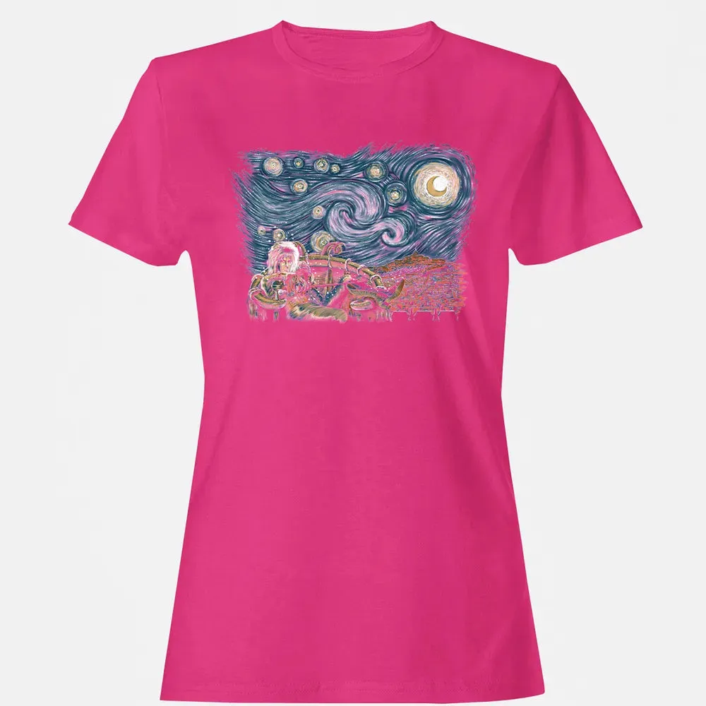 Labyrinth Starry Night Women's T-shirt - 6