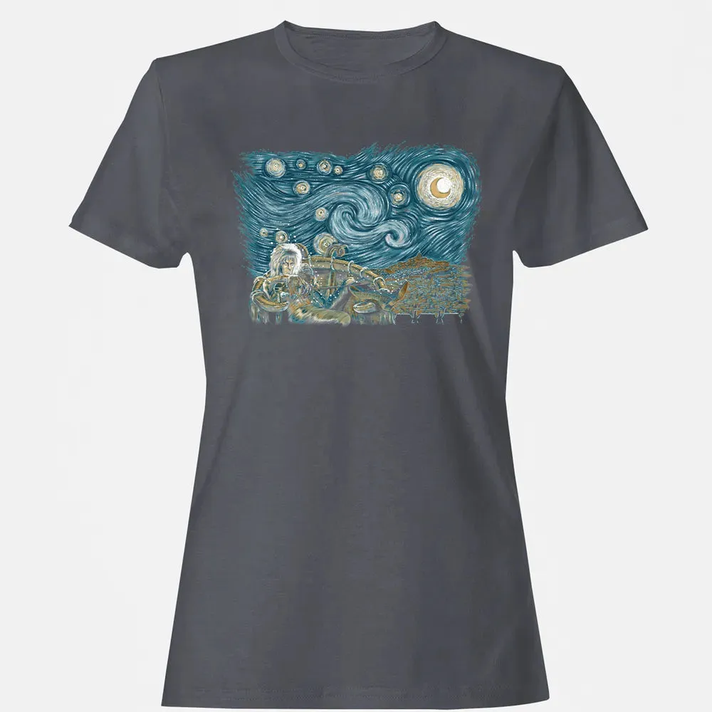Labyrinth Starry Night Women's T-shirt - 5
