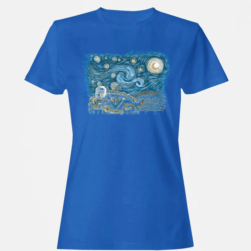 Labyrinth Starry Night Women's T-shirt - 14