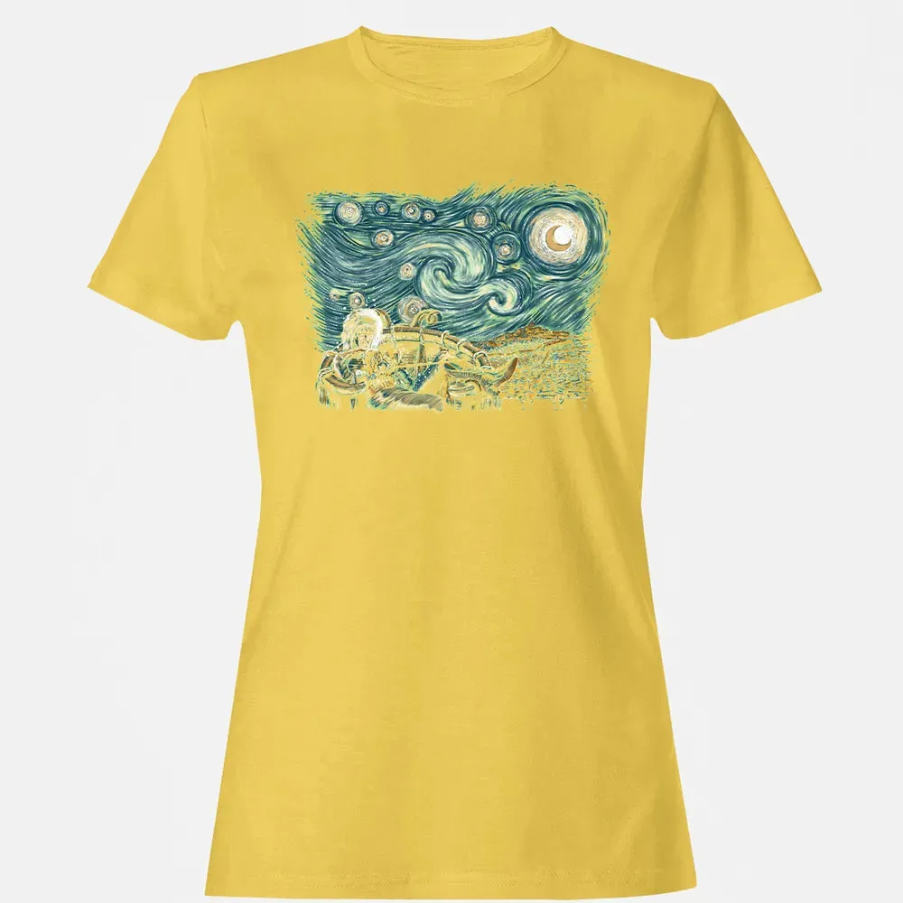 Labyrinth Starry Night Women's T-shirt - 4
