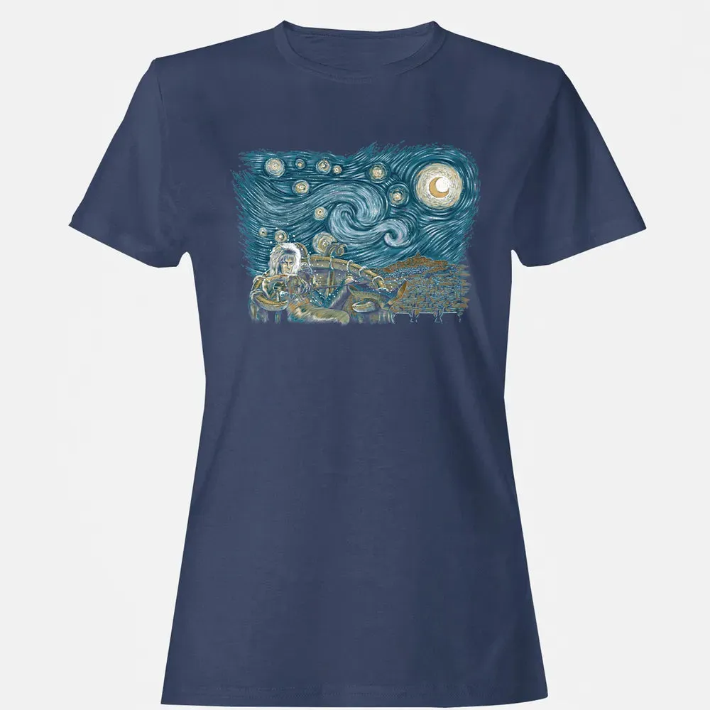 Labyrinth Starry Night Women's T-shirt - 10