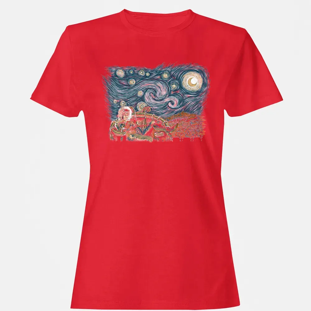 Labyrinth Starry Night Women's T-shirt - 13