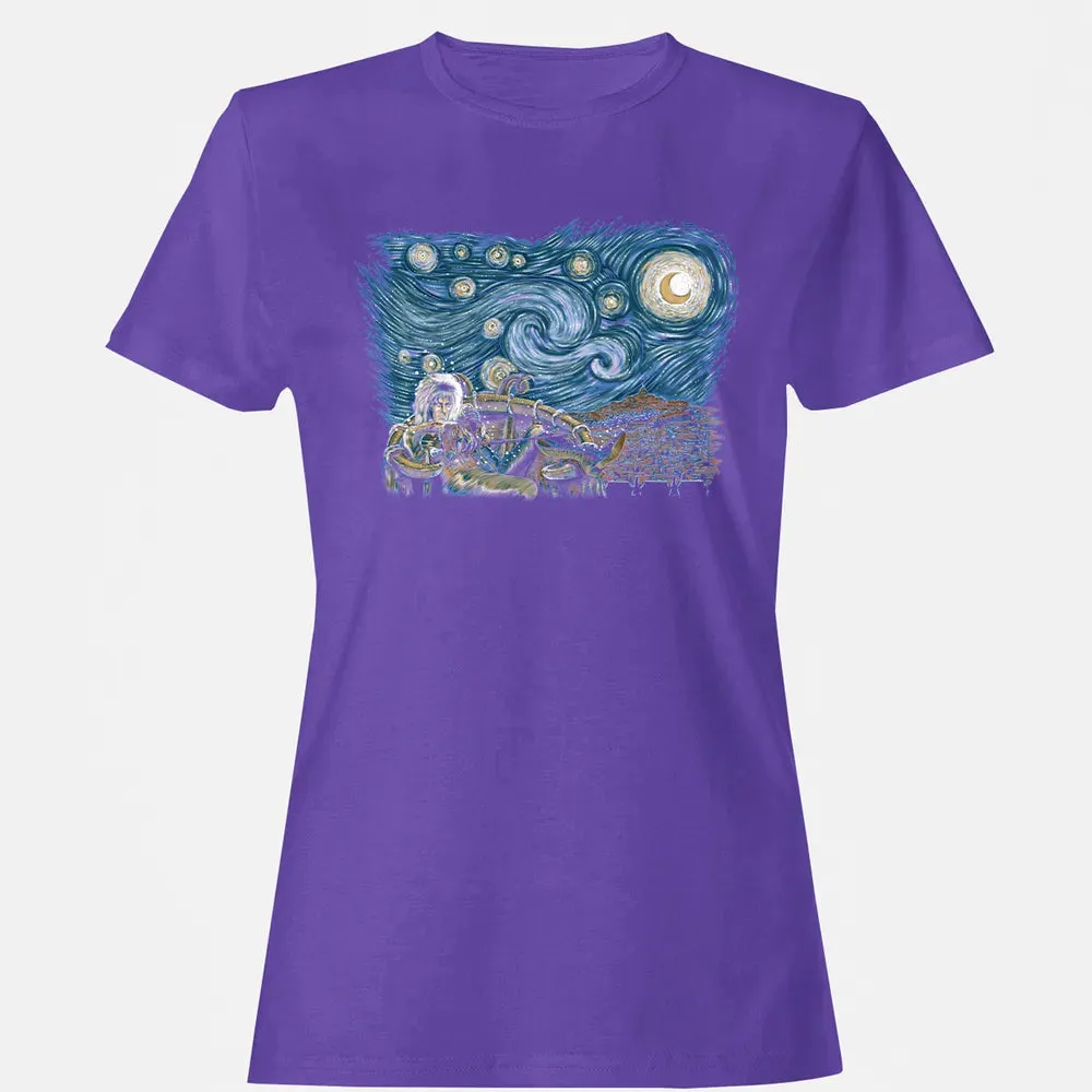 Labyrinth Starry Night Women's T-shirt - 12
