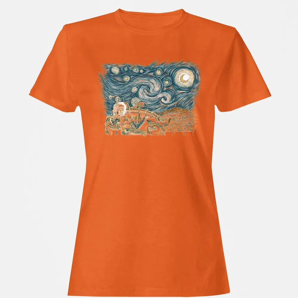 Labyrinth Starry Night Women's T-shirt - 11