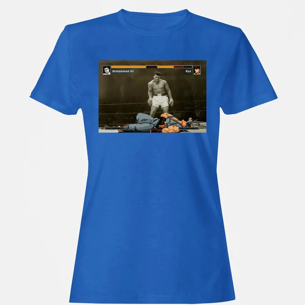 Muhammad Ali vs Ryu Women's T-shirt - 14