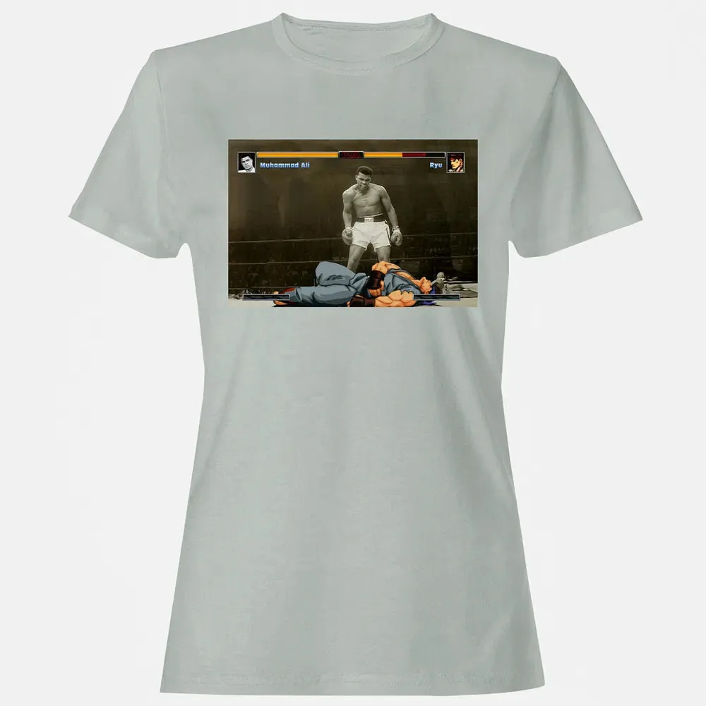 Muhammad Ali vs Ryu Women's T-shirt - 2