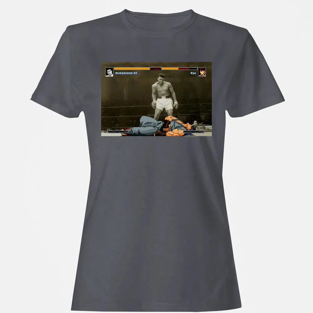 Muhammad Ali vs Ryu Women's T-shirt - 5