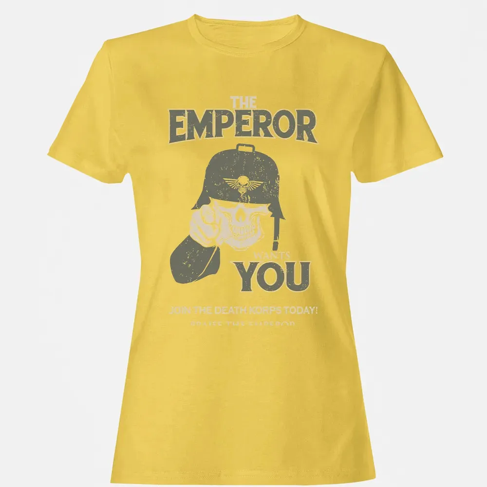 Krieg   Emperor wants you Women's T-shirt - 4