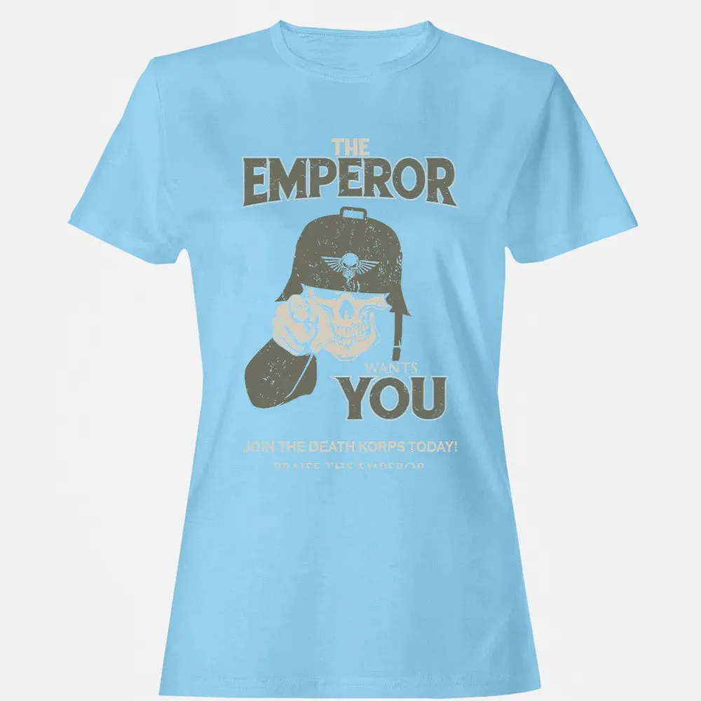 Krieg   Emperor wants you Women's T-shirt - 8