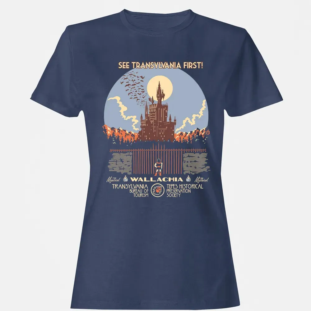 See Transylvania First Women's T-shirt - 10