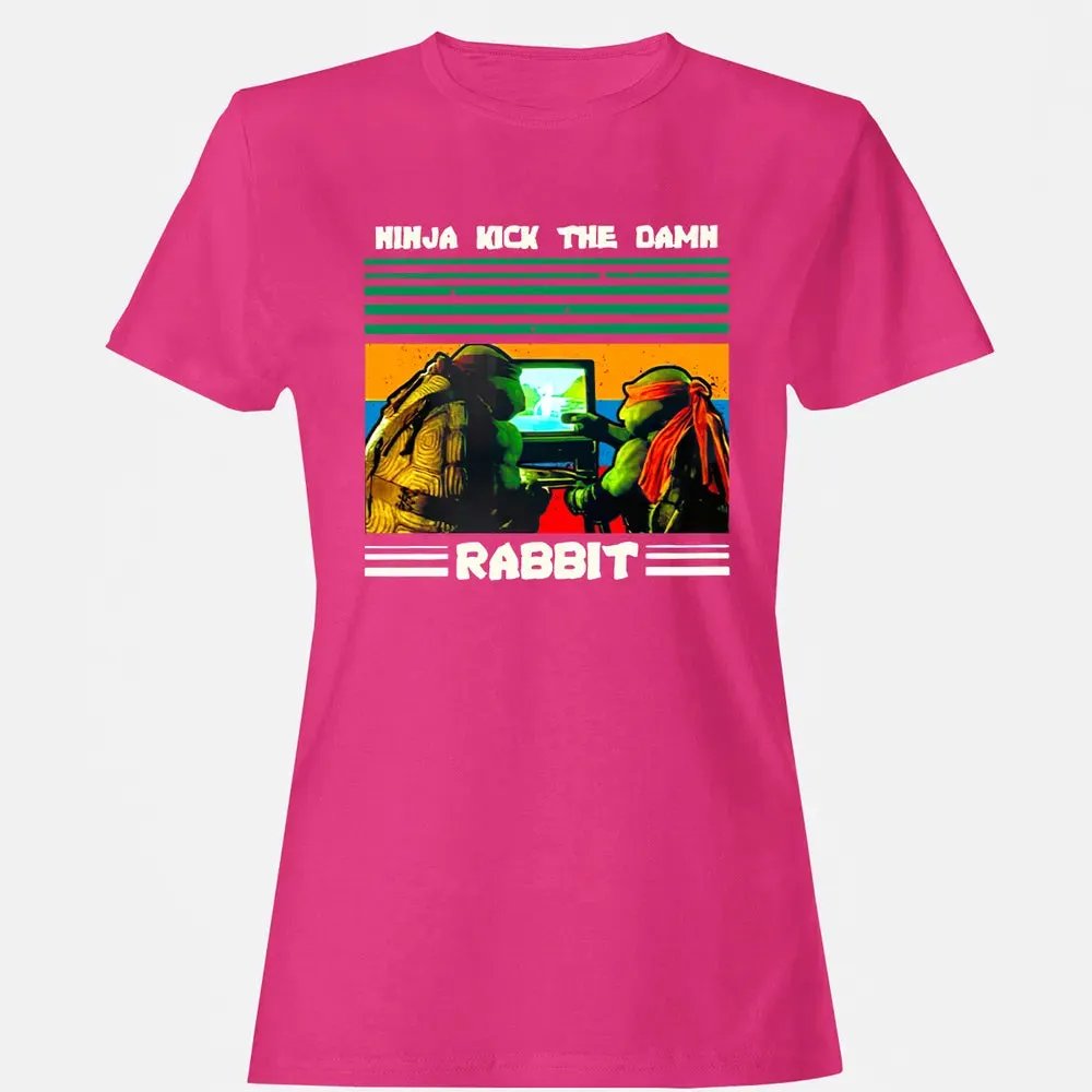 Ninja Kick The Rabbit Women's T-shirt - 6