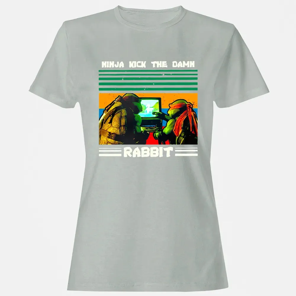 Ninja Kick The Rabbit Women's T-shirt - 2