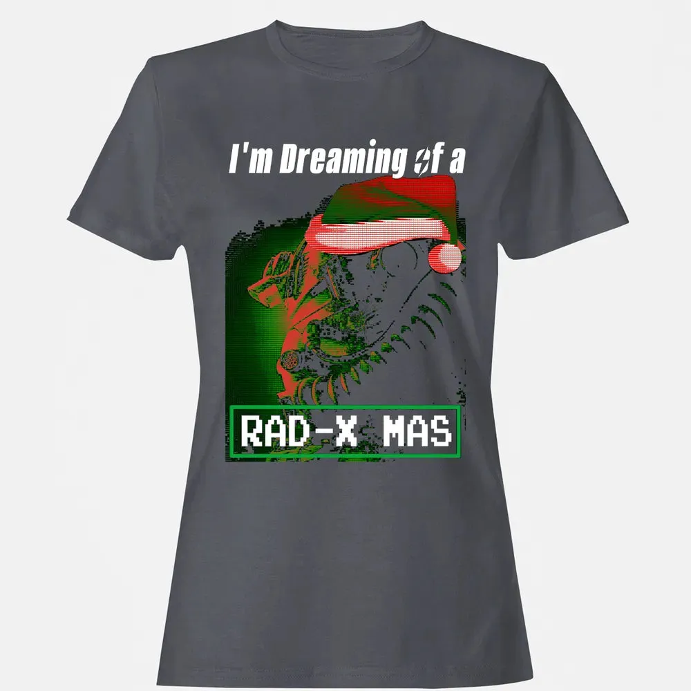 I'm Dreaming of a Rad-Xmas Women's T-shirt - 5