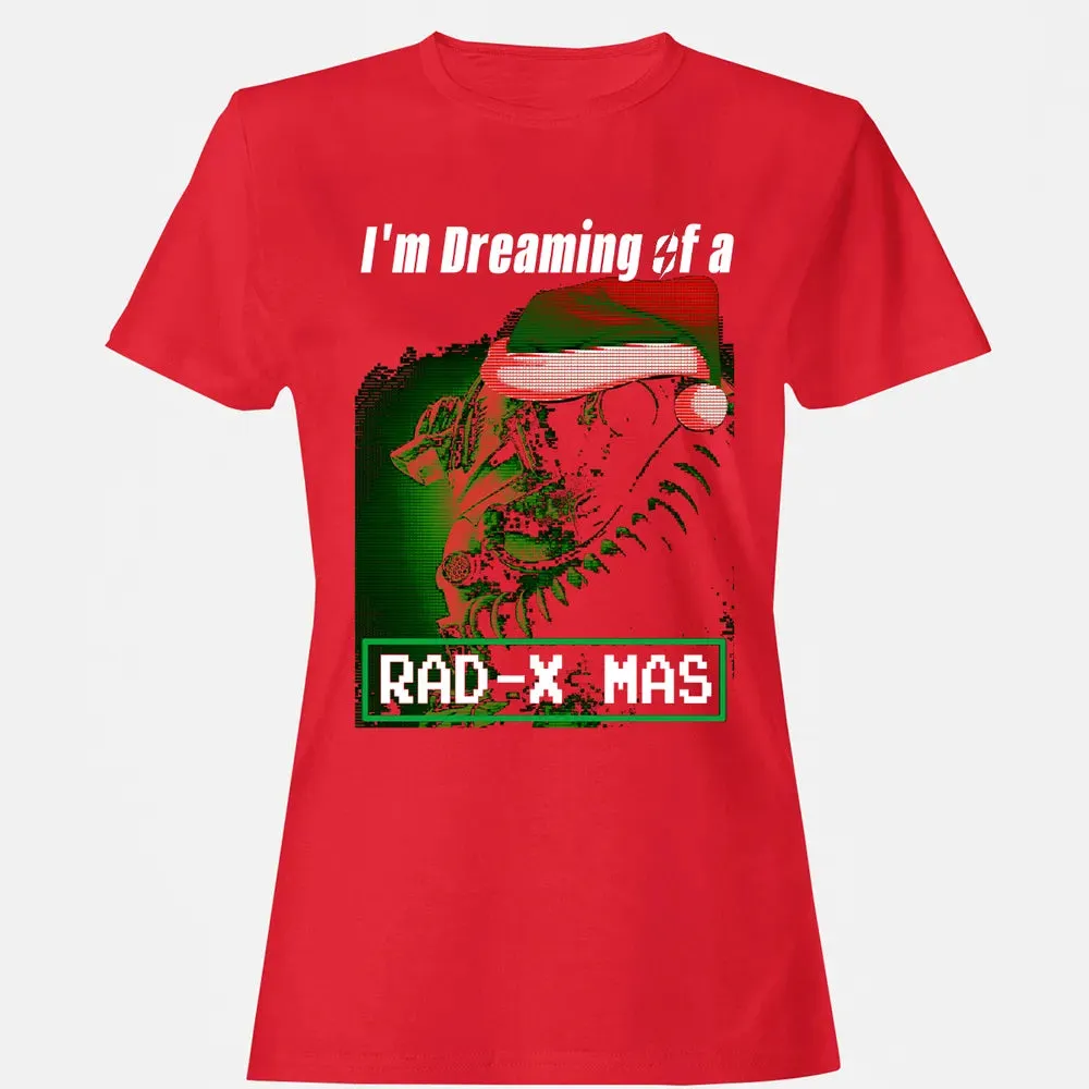 I'm Dreaming of a Rad-Xmas Women's T-shirt - 13