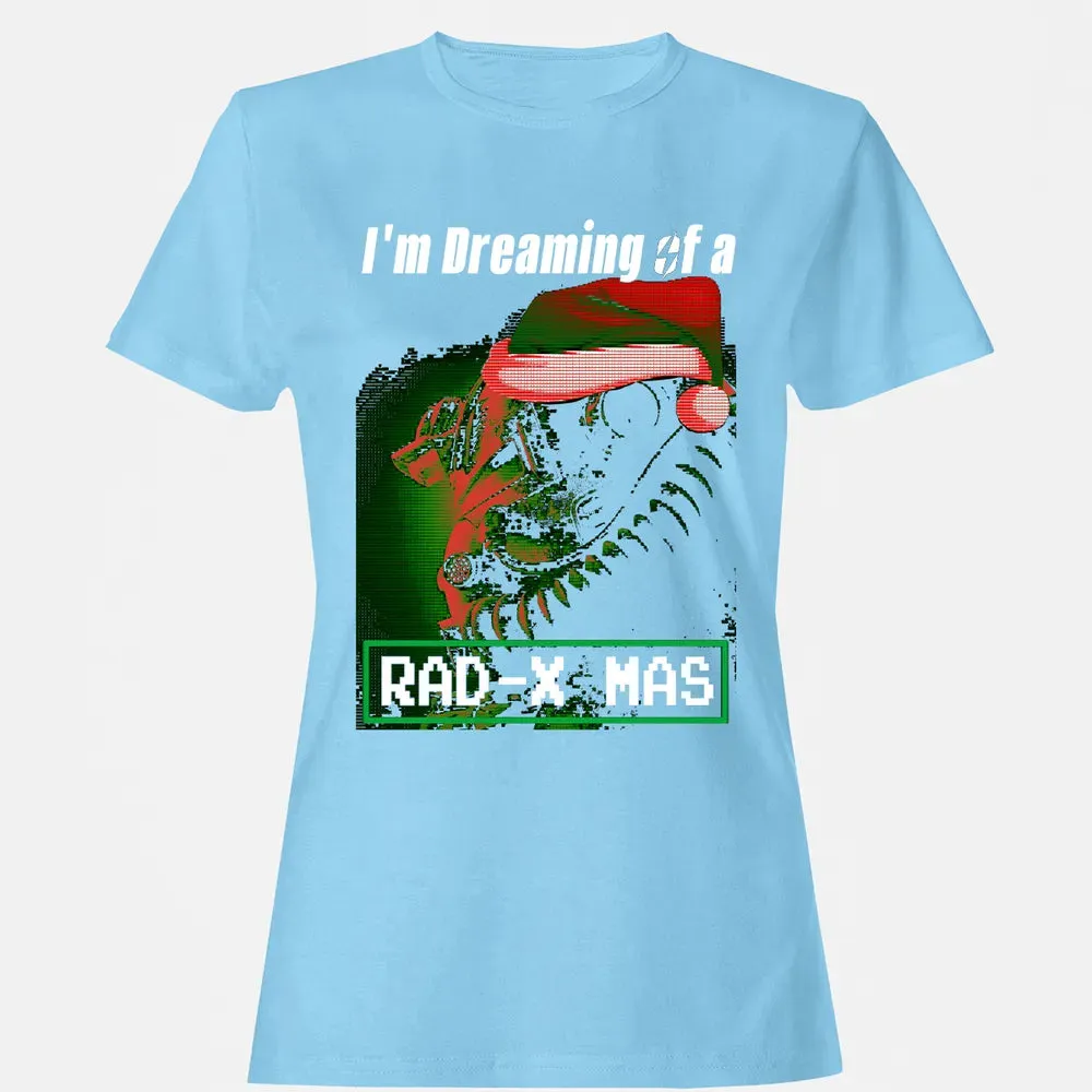 I'm Dreaming of a Rad-Xmas Women's T-shirt - 8