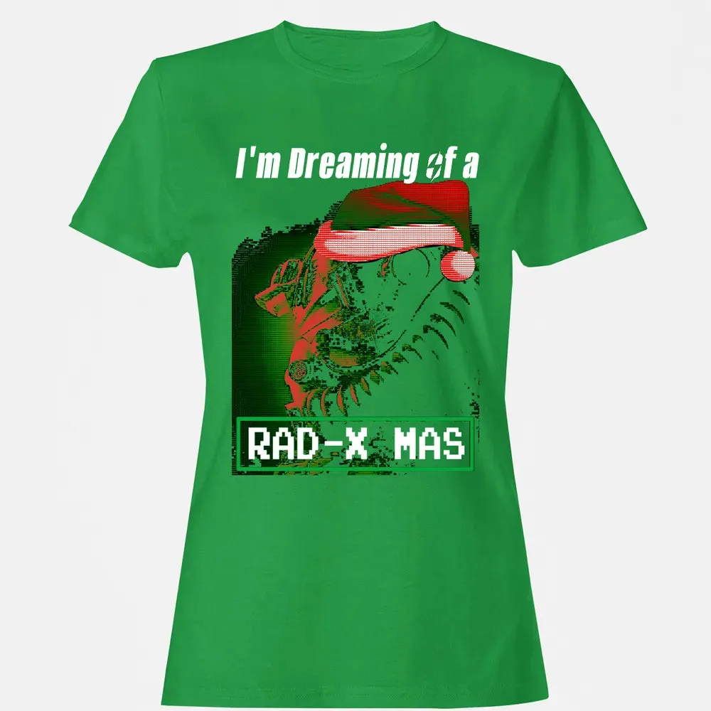 I'm Dreaming of a Rad-Xmas Women's T-shirt - 7